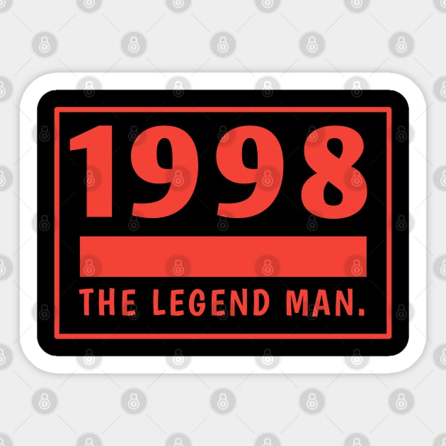 1998 birthday Sticker by BlackMeme94